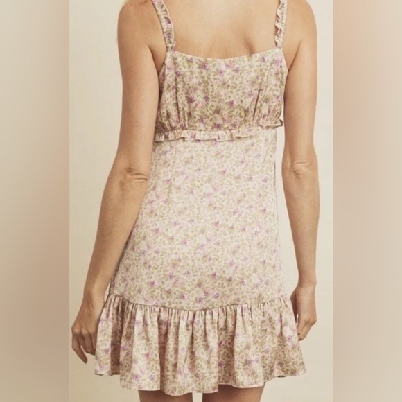 Floral Ruffle Dress - Picture 2 of 8